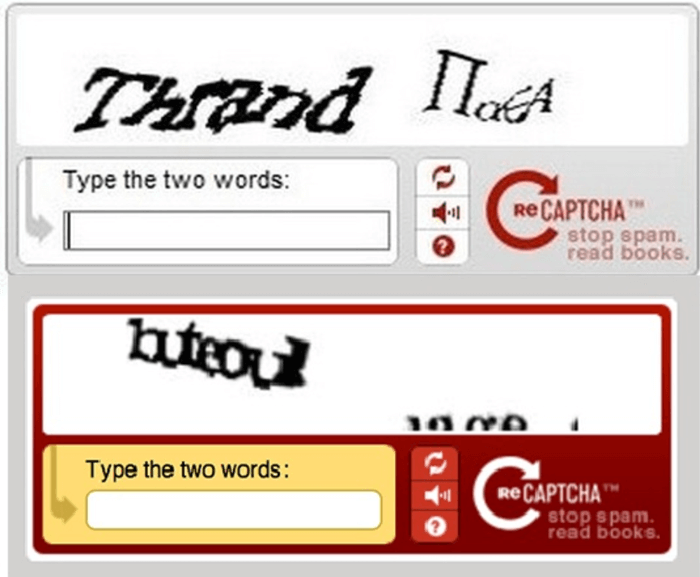 Gõ mã captcha tốn rất nhiều thời gian